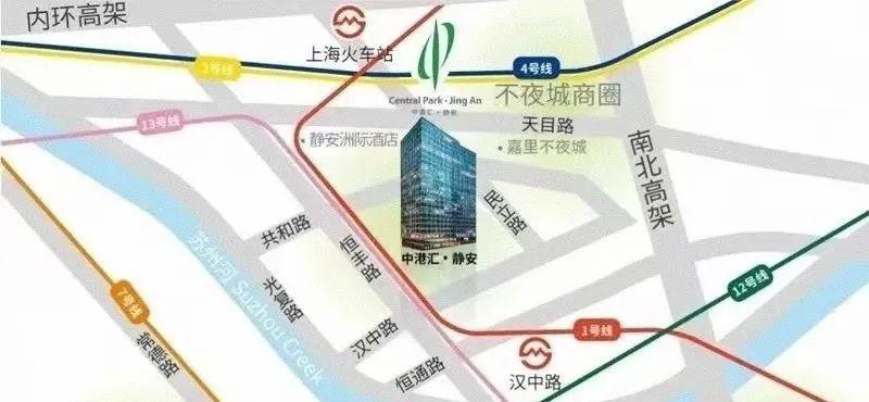 中港汇静安写字楼出租收费__中港汇静安办公楼租赁服务