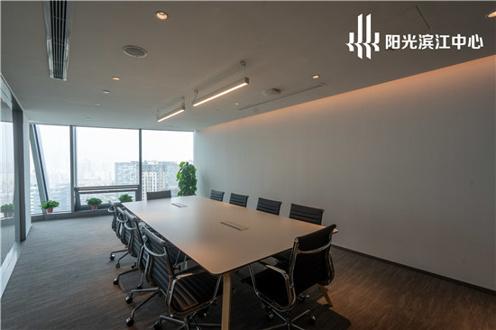 阳光滨江中心写字楼装修样板间：