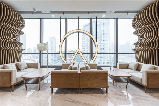 白玉兰广场寰图商务中心公共区域