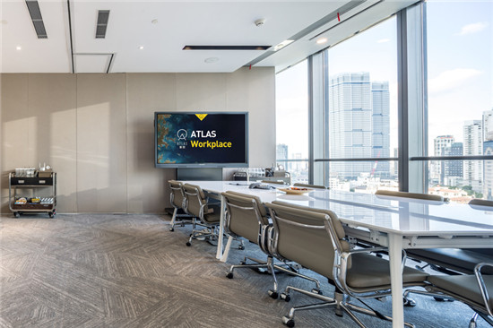 白玉兰广场寰图商务中心公共区域 白玉兰广场寰图商务中心公共区域