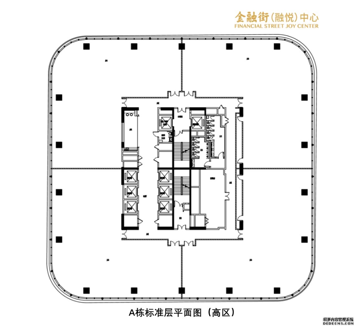 金融街融悦中心平面图